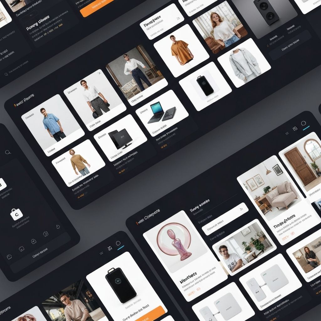 E-Commerce platform user interface